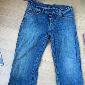 Polo Ralph Lauren Button Fly Mid-Rise Jeans